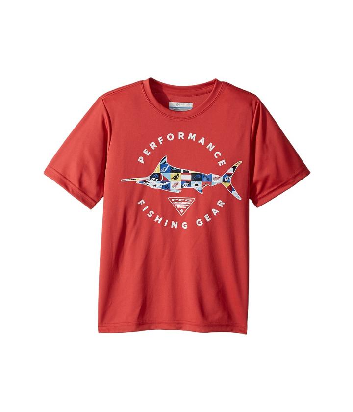 Columbia Kids - Pfg Freedom Fish Short Sleeve Shirt