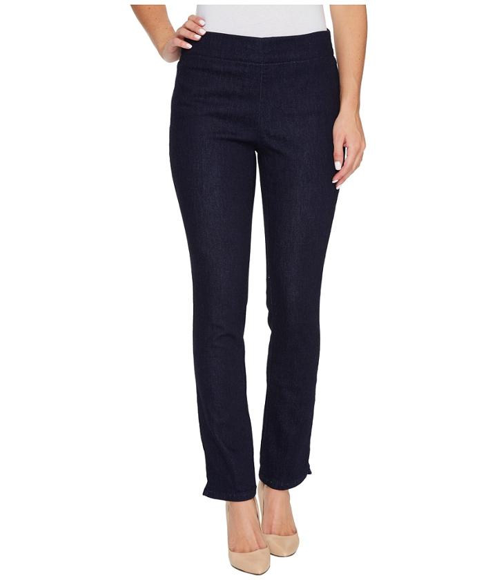 Nydj - Alina Pull-on Ankle Jeans In Rinse