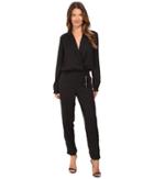 Versace Jeans - Long Sleeve Side Chain Jumpsuit