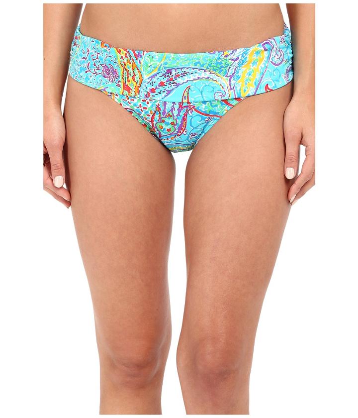 Lauren By Ralph Lauren - Maharaja Paisley Shirred Banded Hipster