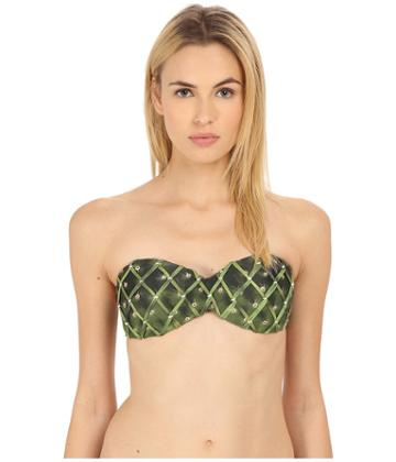 Agua De Coco By Liana Thomaz - Cactus Tresses Bandeau Top