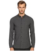 The Kooples - Floral Print Hidden Placket Button Up