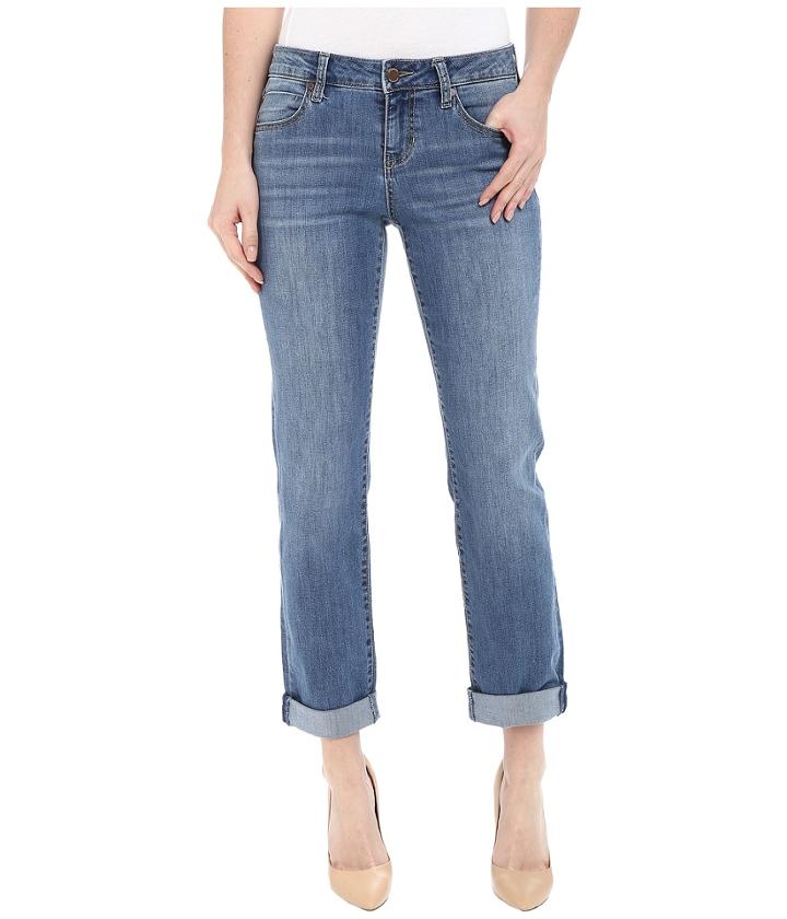 Liverpool - Peyton Slim Boyfriend In Vintage Medium