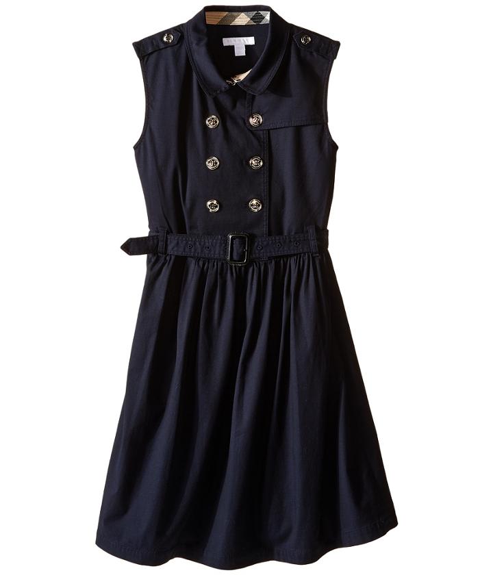 Burberry Kids - Iliana Sleeveless Trench Dress