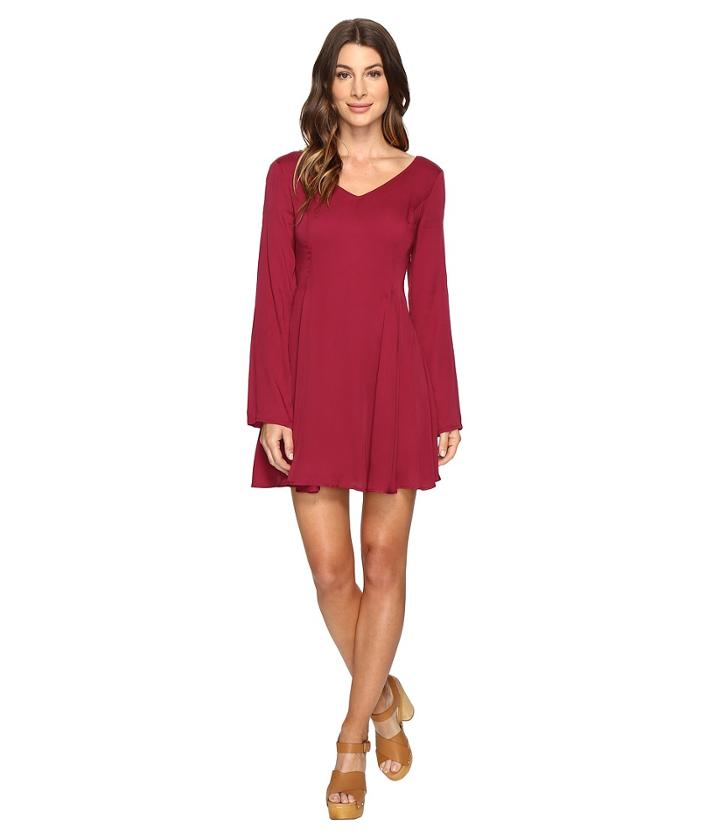 Brigitte Bailey - Gabriele Bell Sleeve Flared Dress