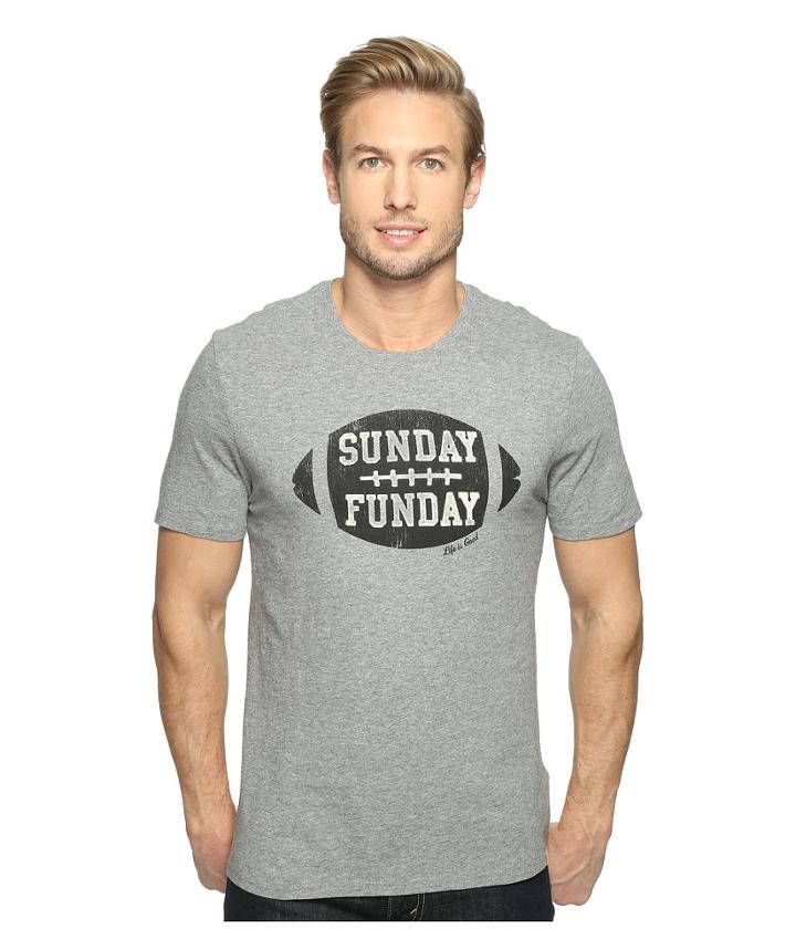 Life Is Good - Sunday Funday Football Smooth Tee