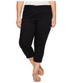 Nydj Plus Size - Plus Size Alina Capris In Black