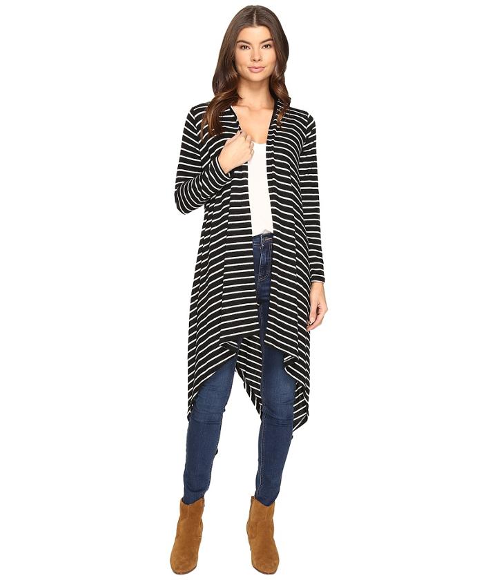 Culture Phit - Imani Long Sleeve Sharkbite Hem Cardigan