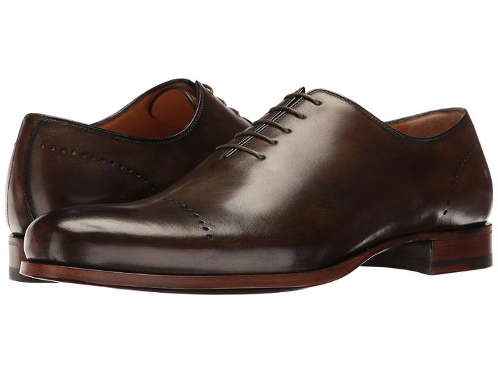 A. Testoni - Delave Calf Perforated Toe Uniform Oxford