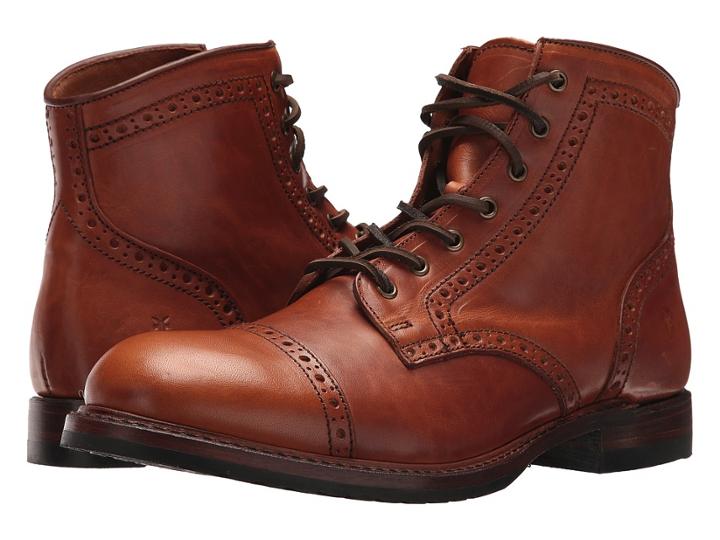 Frye - Logan Brogue Cap Toe