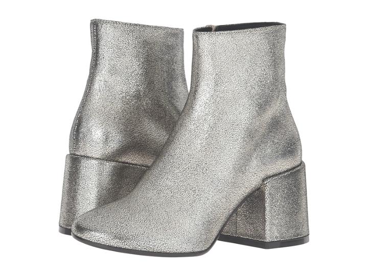 Mm6 Maison Margiela - Crackle Metallic Bootie