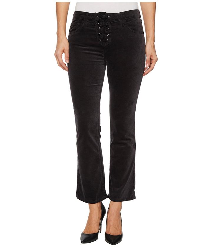 Ag Adriano Goldschmied - Jodi Crop Lace-up In Rich Mercury
