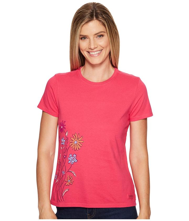 Life Is Good - Keep It Wild Flowers Crusher Tee