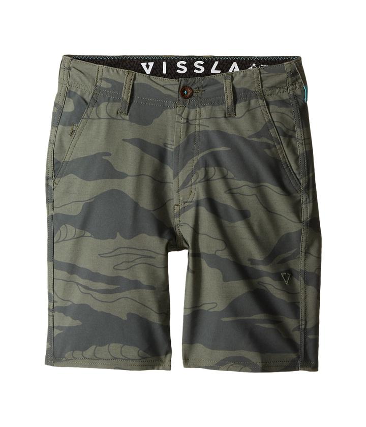 Vissla Kids - Setz Camo 4-way Stretch Walkshorts 17