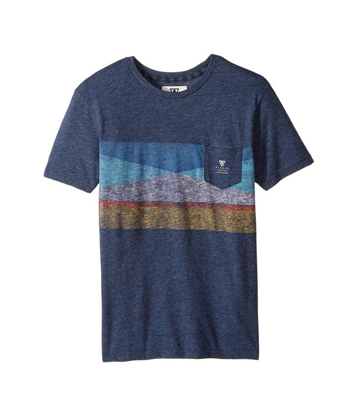 Vissla Kids - Flagged Short Sleeve Pocket Knit Tee
