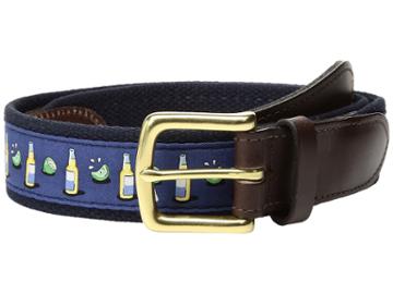 Vineyard Vines - Beer Lime Canvas Club Belt