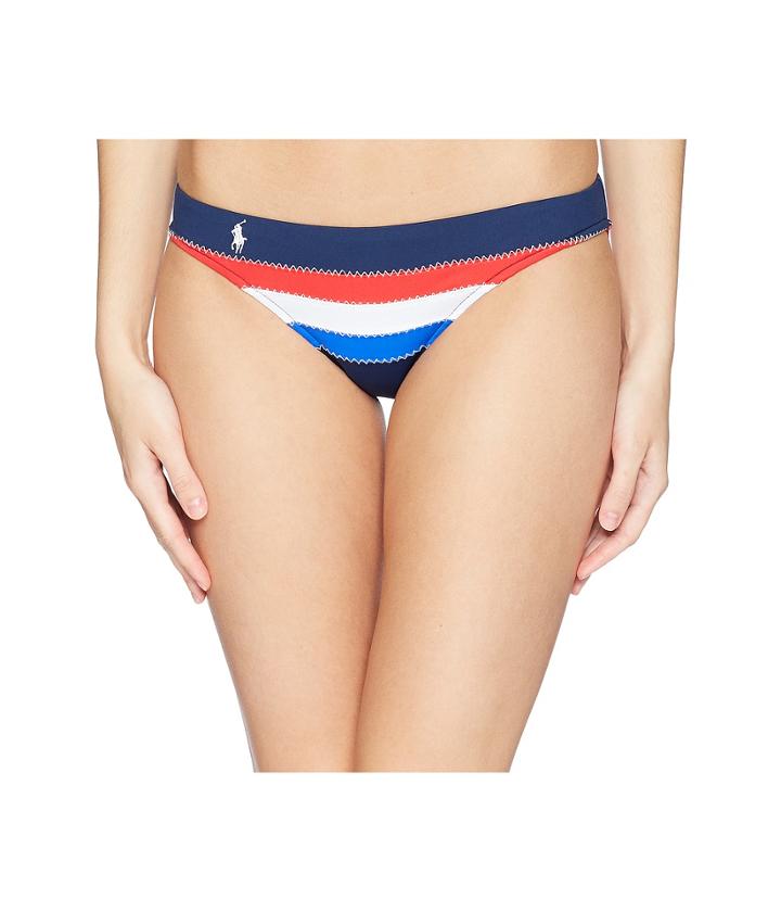 Polo Ralph Lauren - Blocked Sail Stripe Seamed Taylor Hipster Bottoms