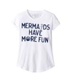 The Original Retro Brand Kids - Mermaids Have More Fun Crew Neck Slub Tee