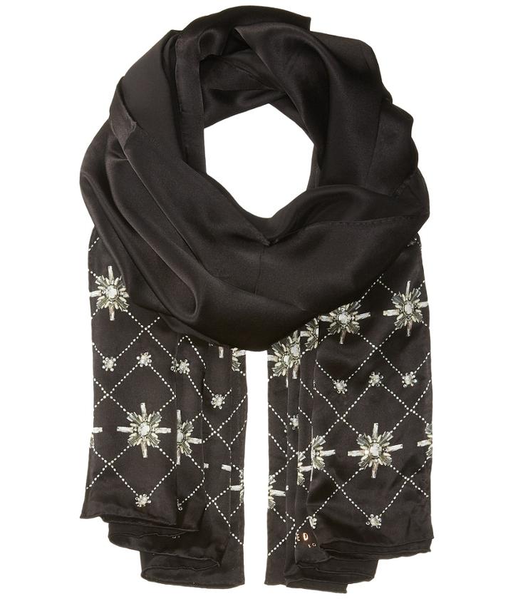 Ted Baker - Embellished Hot Fix Long Scarf