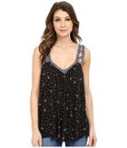 Lucky Brand - Geo Embroidered Tank Top