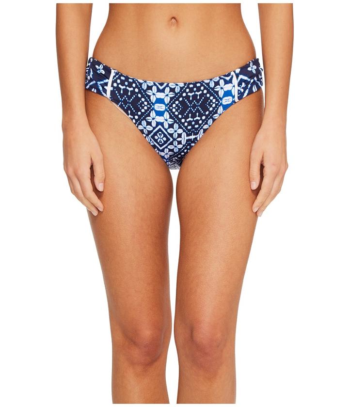 Tommy Bahama - Indigo Cowrie Reversible Hipster Bikini Bottom