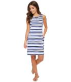 Tommy Bahama - Watercolor Stripe Swim Dress Cover-up