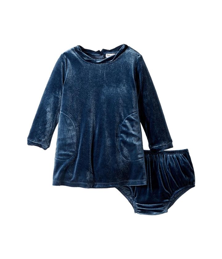 Splendid Littles - Velour Long Sleeve Dress