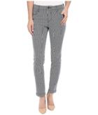 Kut From The Kloth - Reese Ankle Straight Pinstripe Jeans In Navy