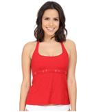 Nautica - Point Of Sail Rem Soft Cup Tankini With Grommet Detail Na31146