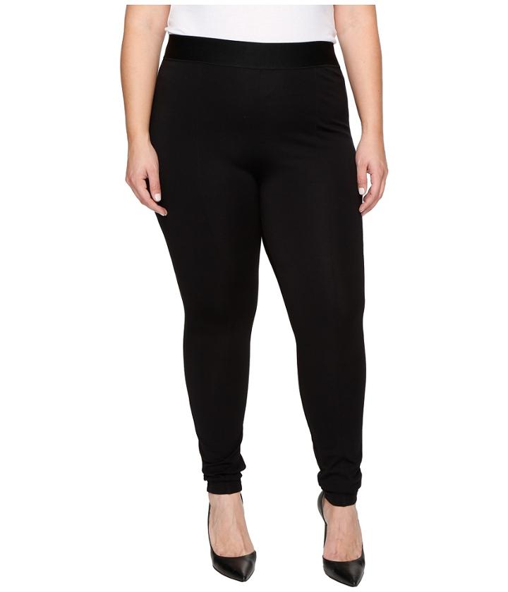 Hue - Plus Size High Waist Blackout Ponte Leggings