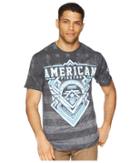 American Fighter - Mayhill Short Sleeve Tetris Mock Twist Tee