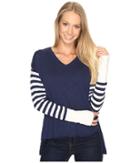 Life Is Good - V-neck Slouchy Sweater