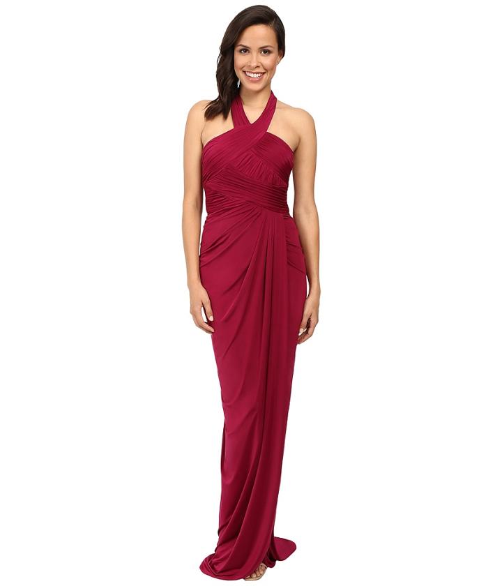 Adrianna Papell - Jersey Draped Gown