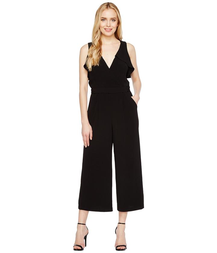 Christin Michaels - Lucinda Sleeveless Ruffle Jumper