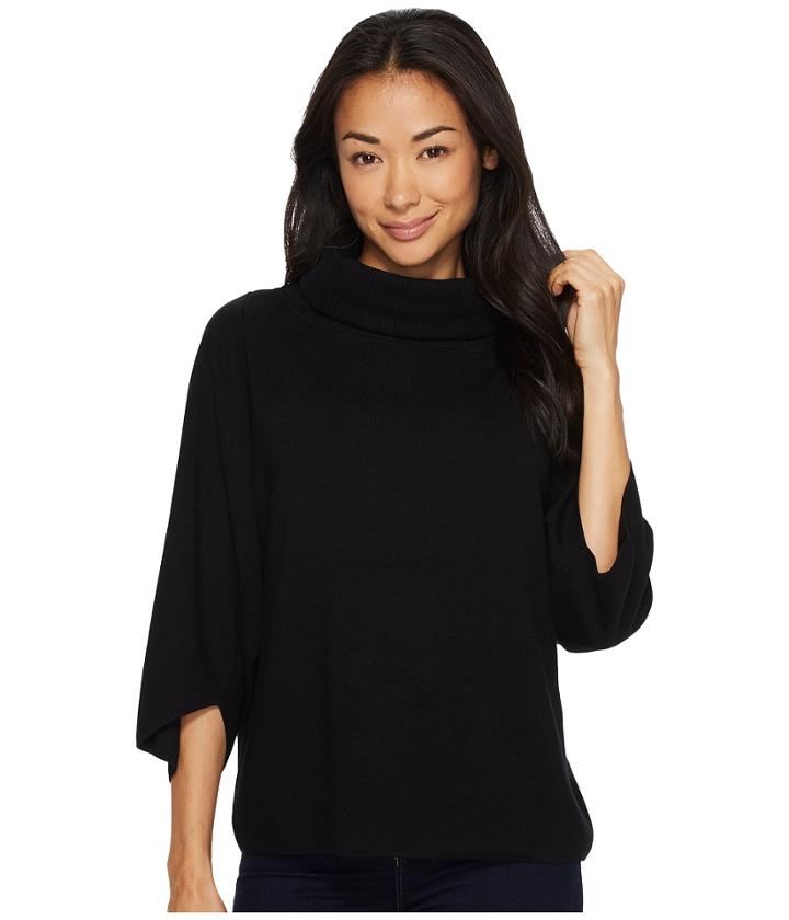Ellen Tracy - Envelope Sleeve Turtleneck Sweater