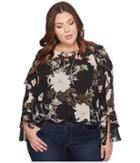 Lucky Brand - Plus Size Ruffle Top