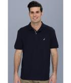 Nautica - S/s Solid Polo With Tape