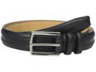 Cole Haan - 30mm Feather Edge Stitched Strap With Perforation And Overlay Detail
