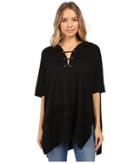 Splendid - Super Soft Brushed French Terry Hooded Poncho