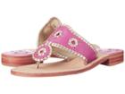 Jack Rogers - Palm Beach Platinum Flat Sandal
