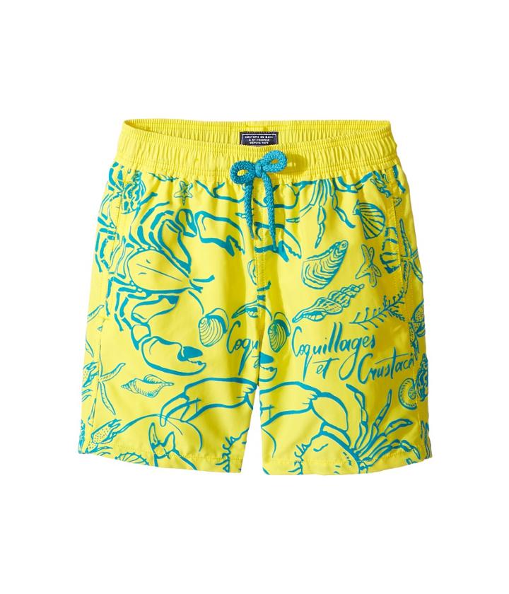 Vilebrequin Kids - Flocked Shellfish Swim Trunk