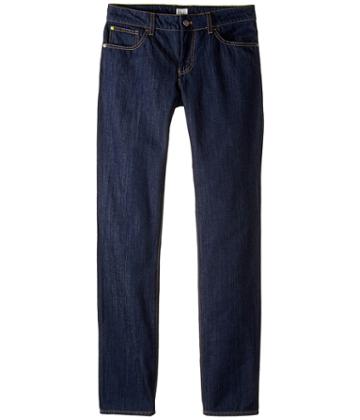 Armani Junior - Regular Fit Dark Wash Denim In Denim Indaco