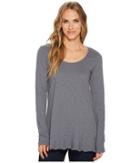 Mod-o-doc - Heavier Slub Jersey Embroidered Hem Long Sleeve Tee