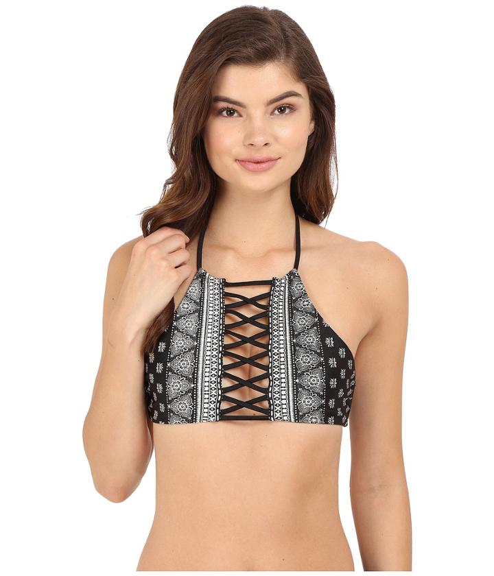 Amuse Society - Marre Bandana High Neck Halter Top