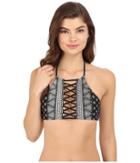 Amuse Society - Marre Bandana High Neck Halter Top