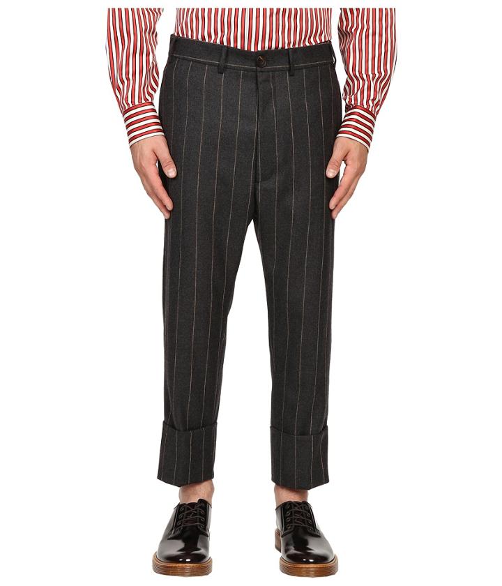 Vivienne Westwood - Pinstripe Flannel James Bond Cropped