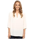 Nydj - Elbow Sleeve Woven Pop Over