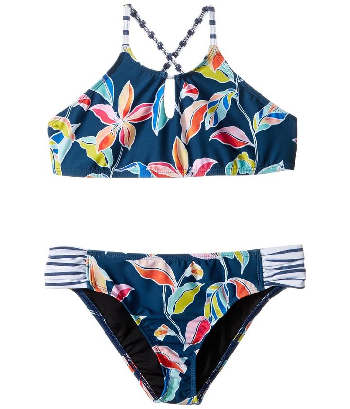 Splendid Littles - Tropical Traveler High Neck Bra Tab Side Pants