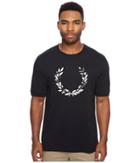 Fred Perry - Scratch Laurel Printed T-shirt
