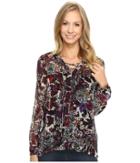 Lucky Brand - Floral Peasant Top